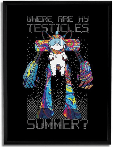 Quadro - Rick and Morty - Snuffle