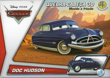 Quebra Cabeça 3D Carros - Movido a Fricção - Doc Hudson