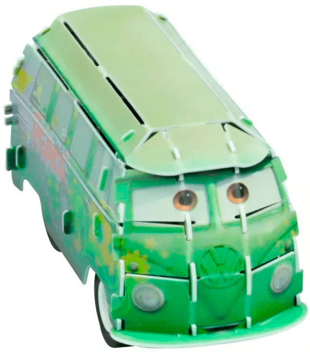 Quebra Cabeça 3D Carros - Movido a Fricção - Fillmore