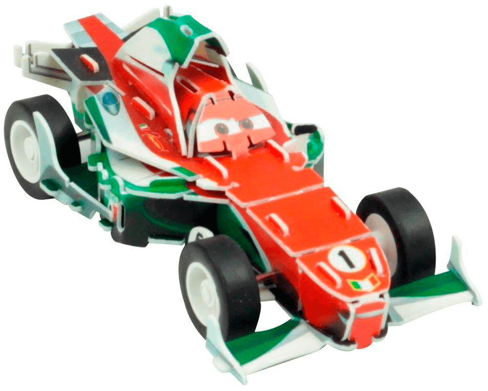 Quebra Cabeça 3D Carros - Movido a Fricção - Francesco