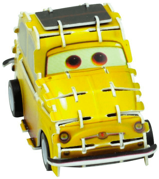 Quebra Cabeça 3D Carros - Movido a Fricção - Luigi