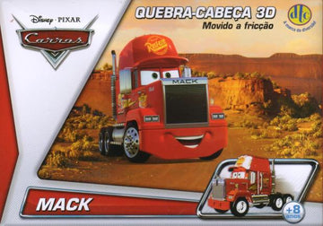 Quebra Cabeça 3D Carros - Movido a Fricção - Mack
