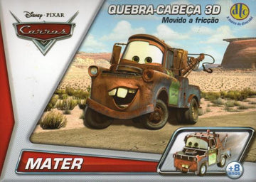 Quebra Cabeça 3D Carros - Movido a Fricção - Mater