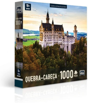 Quebra-Cabeça -  Castelo De Neuschwanstein 1000 Peças