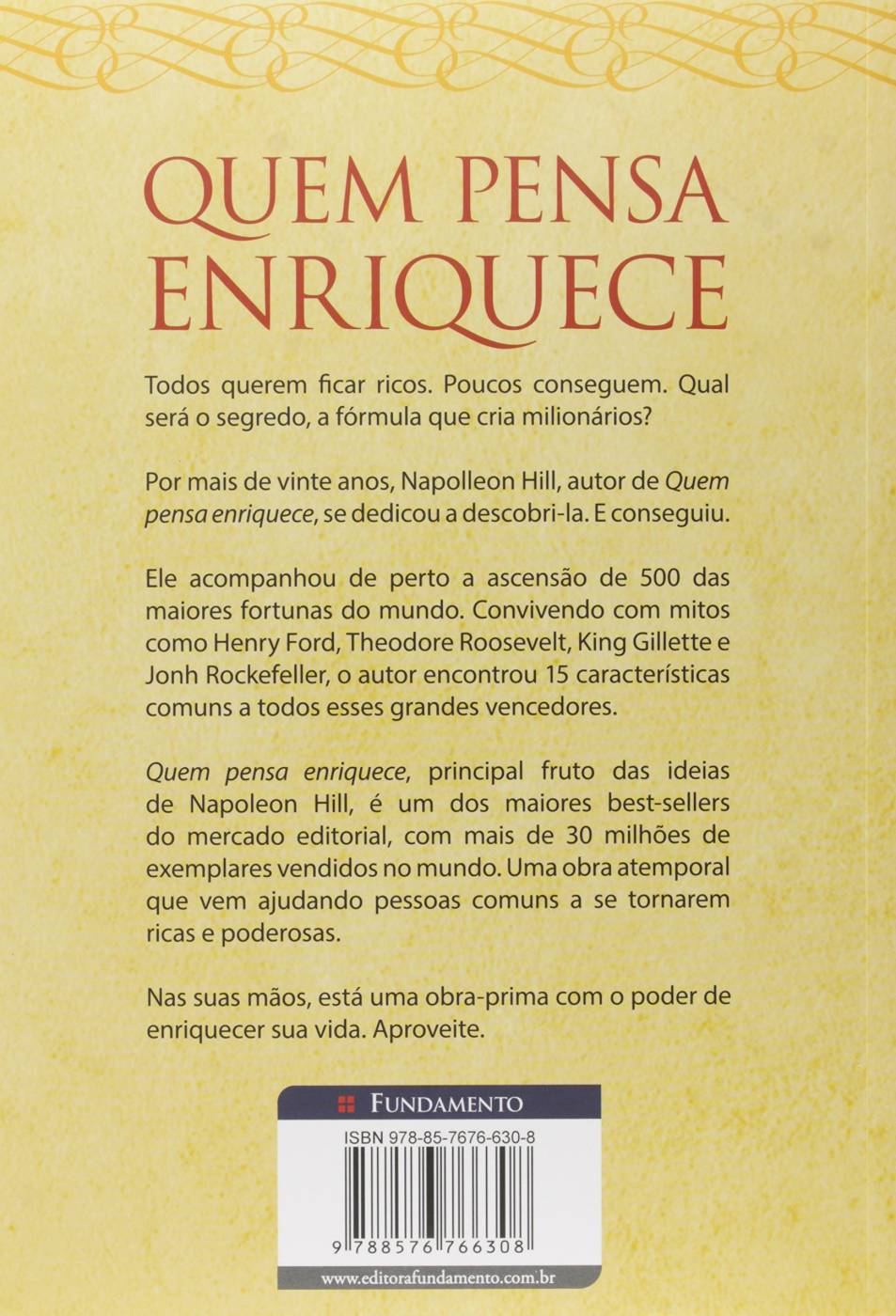 Quem Pensa Enriquece - Napoleon Hill