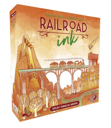 Railroad Ink Edição Vermelho Ardente