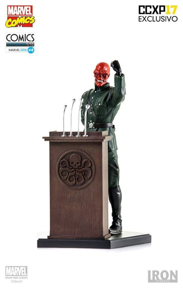 Red Skull - Art Scale 1/10 - Marvel Comics Série #4 Deluxe - Exclusivo CCXP 2017