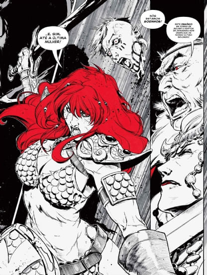 Red Sonja - A Balada da Deusa Ruiva e a Sombra do Abutre