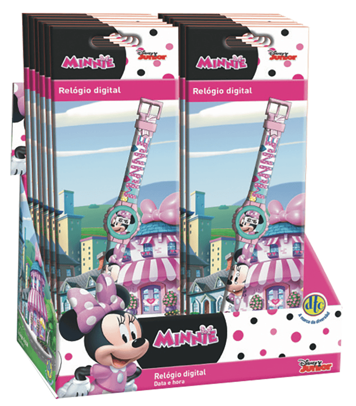 Relógio Digital Disney - Minnie