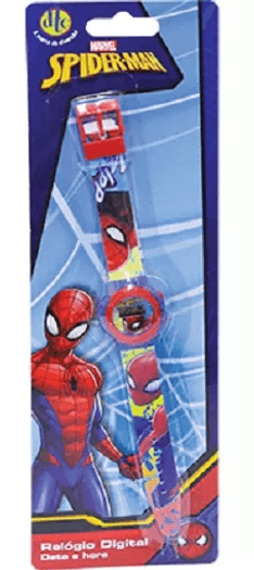 Relógio Digital Marvel - Homem Aranha