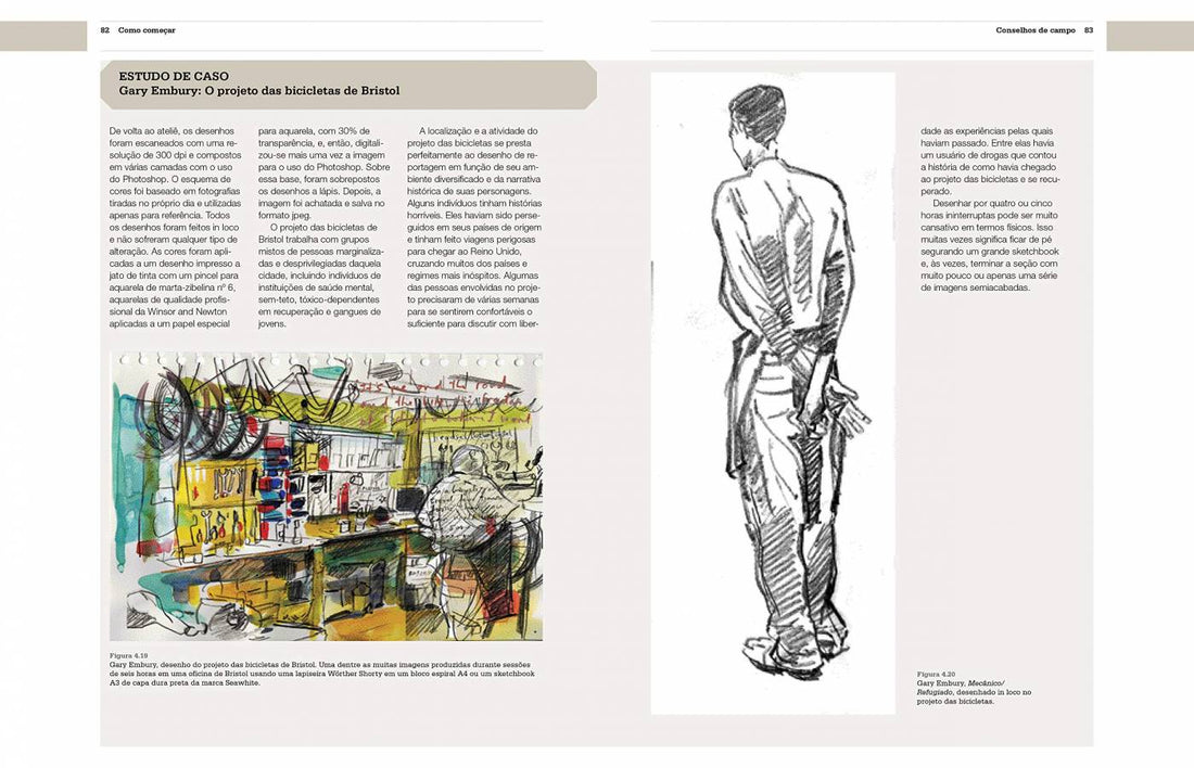 Reportagem Ilustrada: Do desenho ao jornalismo: principios basicos, tecnicos e recusos