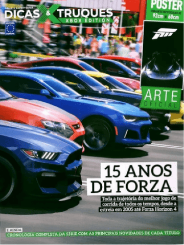 Revista Dicas & truques Xbox Superpôster-15 Anos De Forza