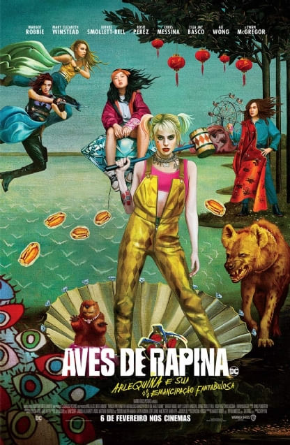 Revista super pôster - Arlequina