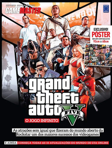 Revista Superpôster - GameMaster GTA V: o Jogo Infinitivo