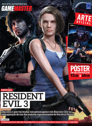 Revista Superpôster - GameMaster Resident Evil 3