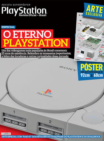 Revista Superpôster - O Eterno PlayStation Revista Oficial Brasil