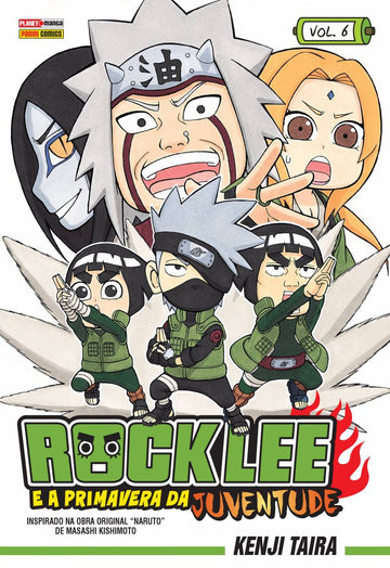 Rock Lee e a Primavera da Juventude - Vol. 6
