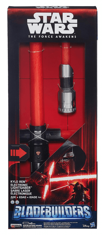 Sabre de Luz Eletrônico Kylo Ren  - Star Wars The Force Awakens