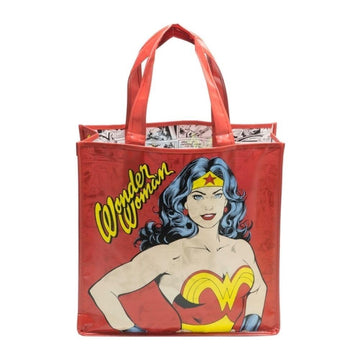 Sacola Ecobag - Mulher Maravilha Vermelha