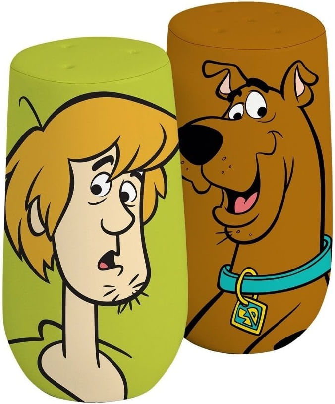 Saleiro e Pimenteiro - Scooby Doo - Salsicha e Scooby