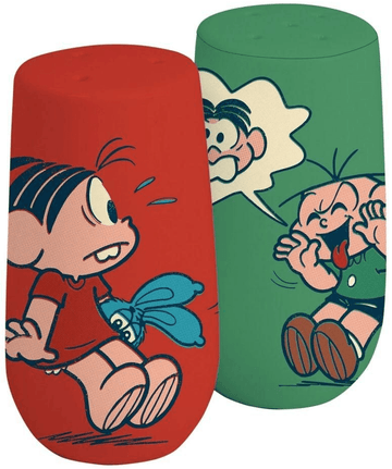 Saleiro e Pimenteiro - Turma da Mônica - Mônica e Cebolinha