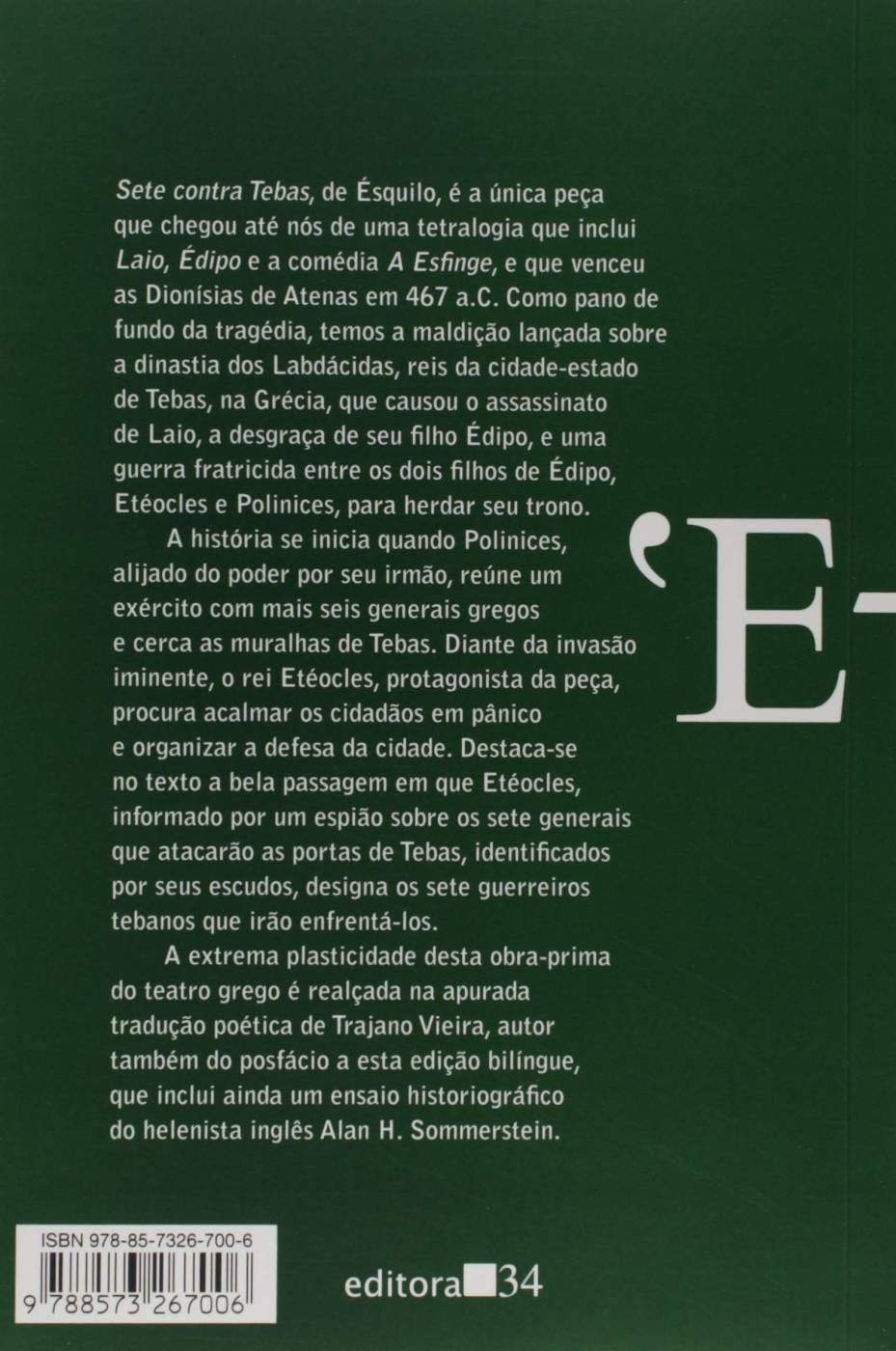 Sete Contra Tebas - Ésquilo