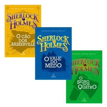 Sherlock Holmes - O signo dos quatro / Sherlock Holmes - O vale do medo / Sherlock Holmes - O cão dos Baskerville