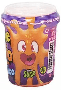 Slime Ecão - Pack com 2 - Verde e Laranja