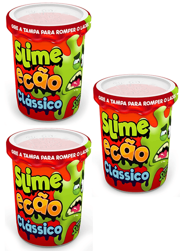 Slime Ecão - Pack com 3 - Verde