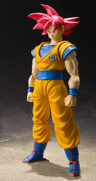 Son Goku Super Saiyan God - S.H.Figuarts - Bandai