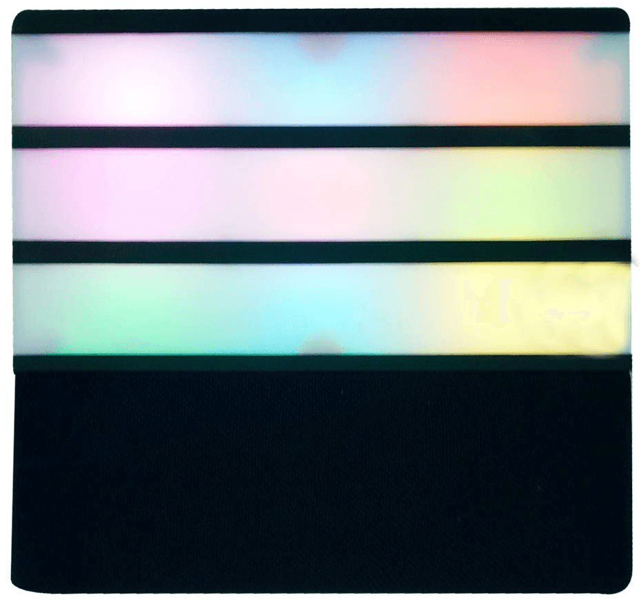 Speaker Led Letras - Preto