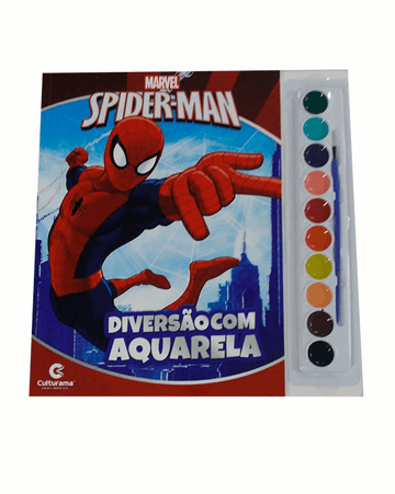 Spider-man - Diversão Com Aquarela