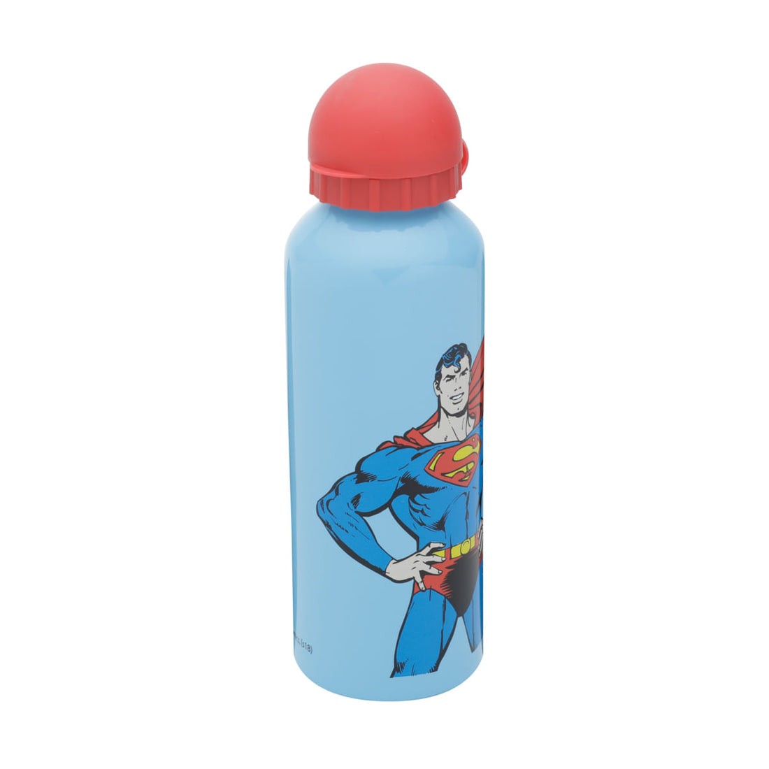 Squeeze Aluminio Wb Dc Or Superman Character Azul