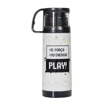 Squeeze Térmica 350ml com Caneca - Game