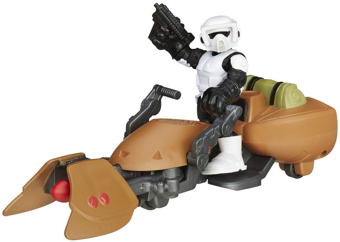 Star Wars - Galactic Heroes - Scout Trooper e Speeder Bike