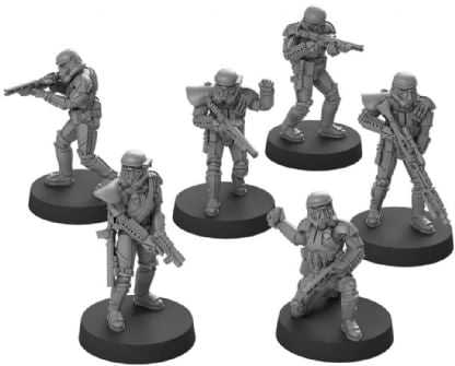 Star Wars Legion - Troopers da Morte Imperiais - Expansão de Unidade
