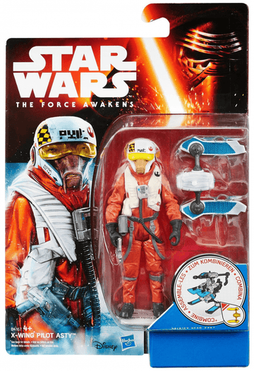 Star Wars The Force Awakens - X-Wing Pilot Asty