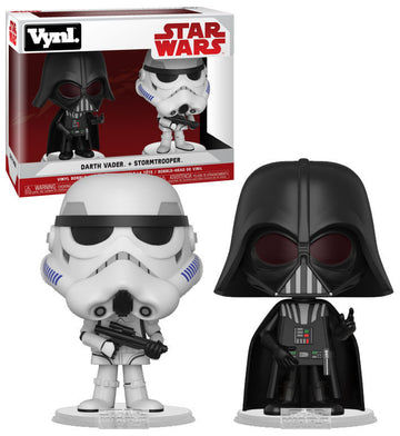 Star Wars Vynl - Darth Vader + Stormtrooper