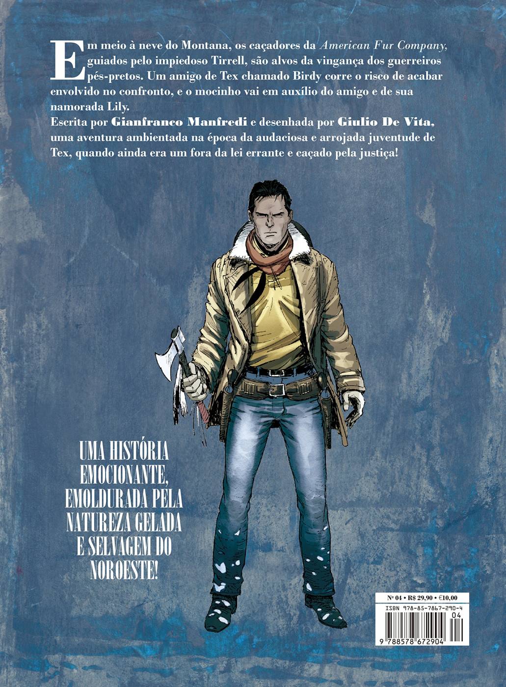 Tex Graphic Novel - Desafio no Montana  Vol. 4 - Gianfranco Manfredi
