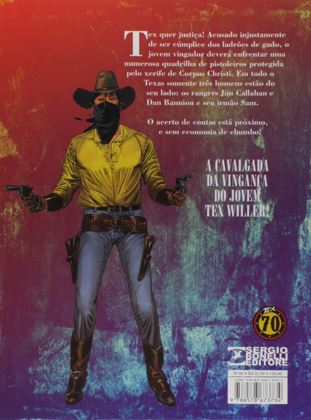 Tex Graphic Novel - Justiça em Corpus Christi Vol. 6 - Pasquale Ruju