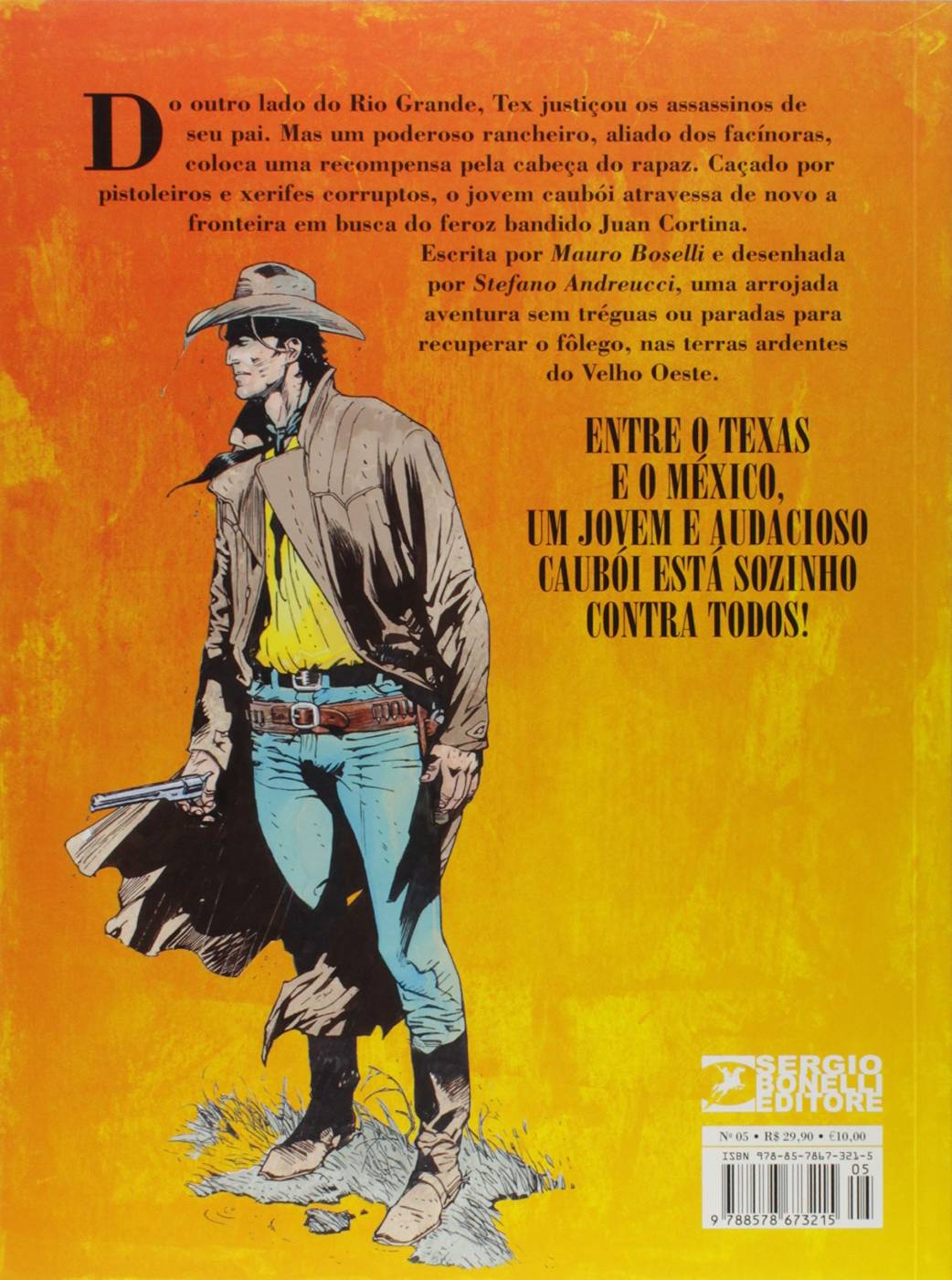 Tex Graphic Novel - O Vingador Vol. 5 - Mauro Boselli