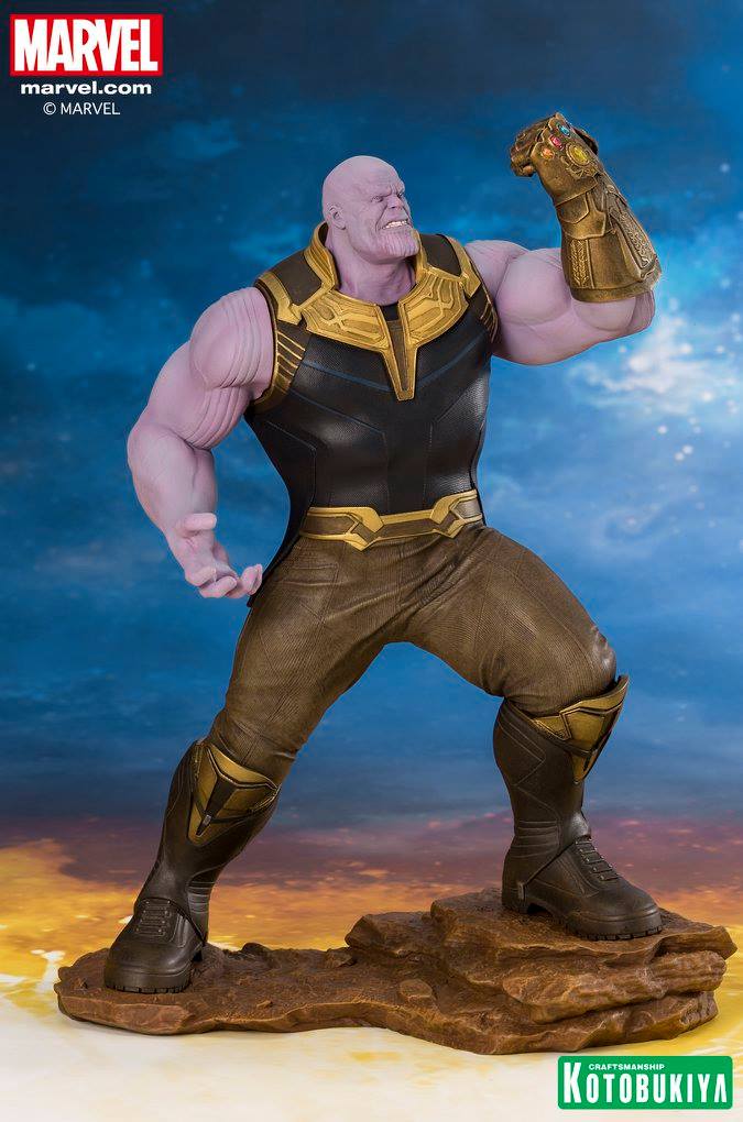 Thanos - Avengers Infinity War -  ARTFX + Statue 1/10 Scale Pre-Painted Model Kit