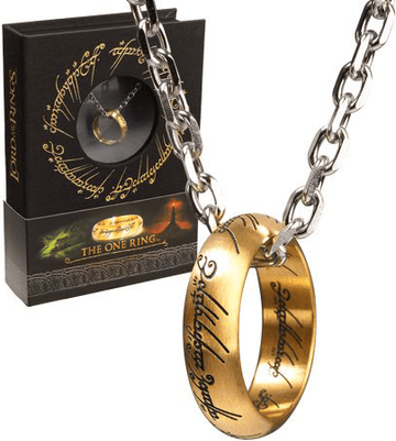 The One Ring - Anel com Corrente - O Senhor Dos Anéis