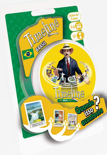 Timeline Brasil Jogo de Cartas Galapagos