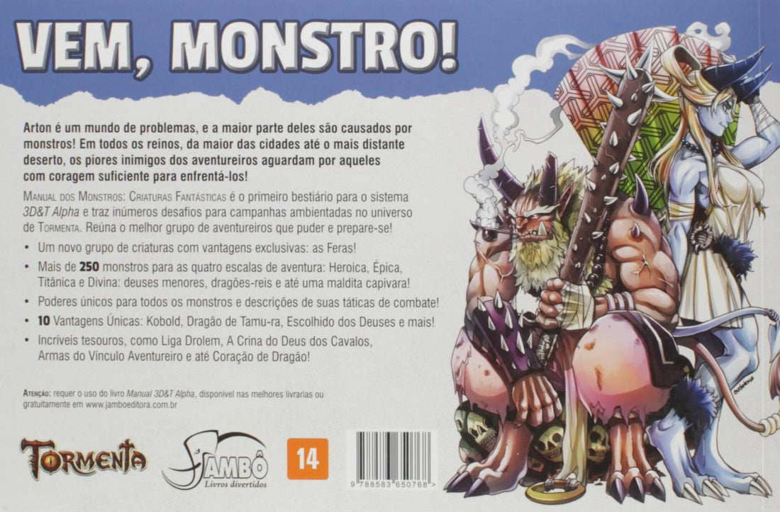 Tormenta Alpha - Manual Dos Monstros - Criaturas Mágicas