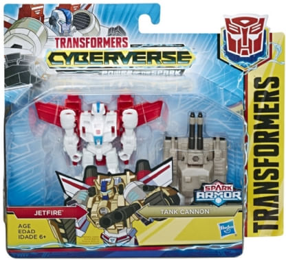 Transformers Cyberverse - Power of the Spark - JetFire e Tank Cannon