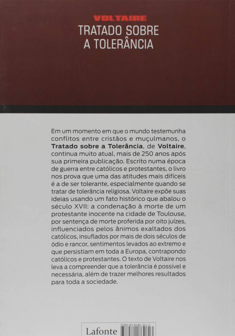 Tratado Sobre a Tolerância - Voltaire