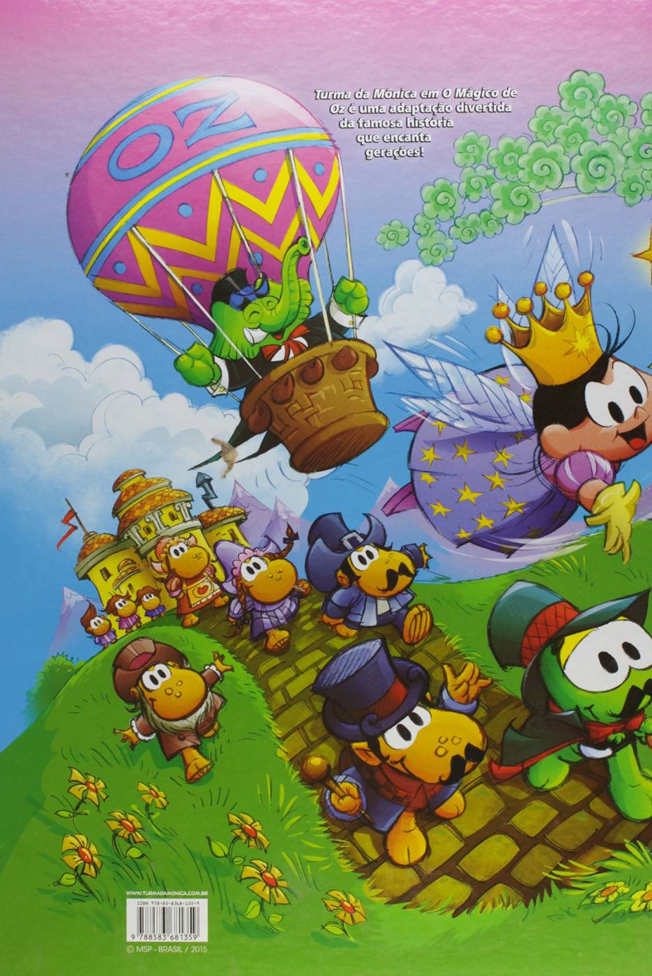 Turma da Mônica em O Mágico de Oz