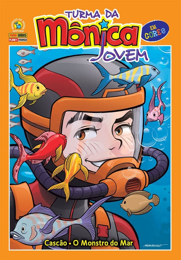 Turma da Mônica Jovem em Cores - Cascão - O Monstro do Mar