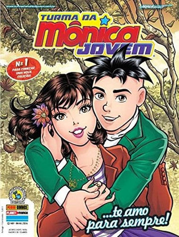 Turma da Mônica Jovem - N°1 - Nova Coleção - ...Te Amo para Sempre